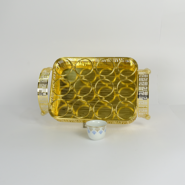 Arabic coffee metallic tray holder - Image 5