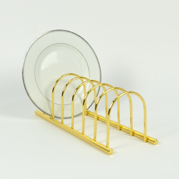 Modern metallic plates holder - Image 2