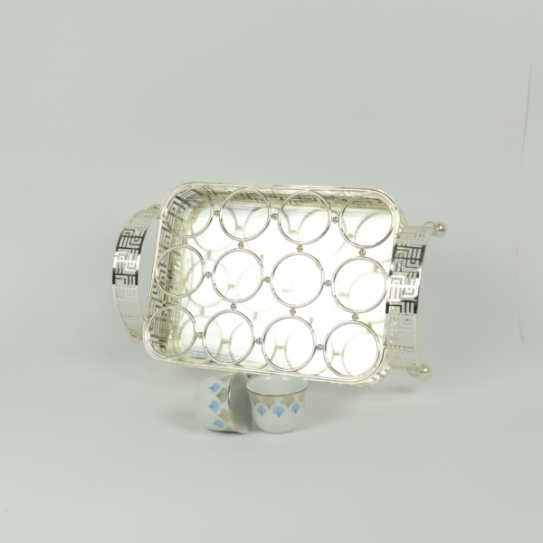 Arabic coffee metallic tray holder - Image 3