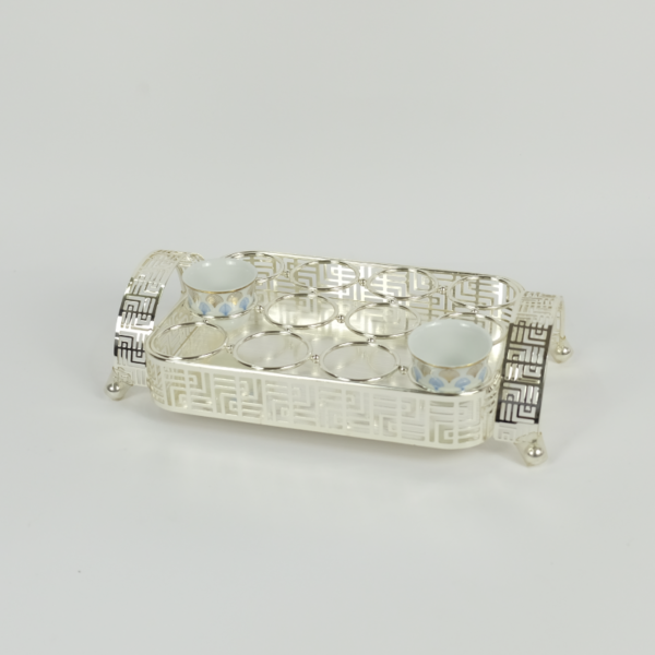 Arabic coffee metallic tray holder - Image 4