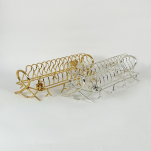 A Flowery Plates Holding Stand