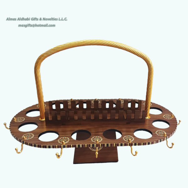 Oval Shape Arabic Coffee/Tea Stand - Image 2