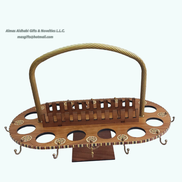Oval Shape Arabic Coffee/Tea Stand - Image 3