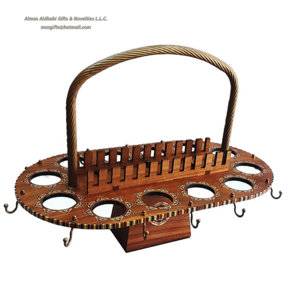 Oval Shape Arabic Coffee/Tea Stand