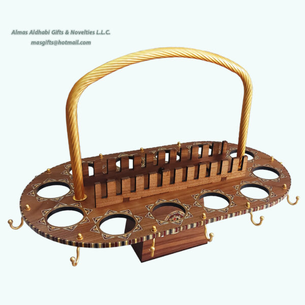 Oval Shape Arabic Coffee/Tea Stand - Image 4