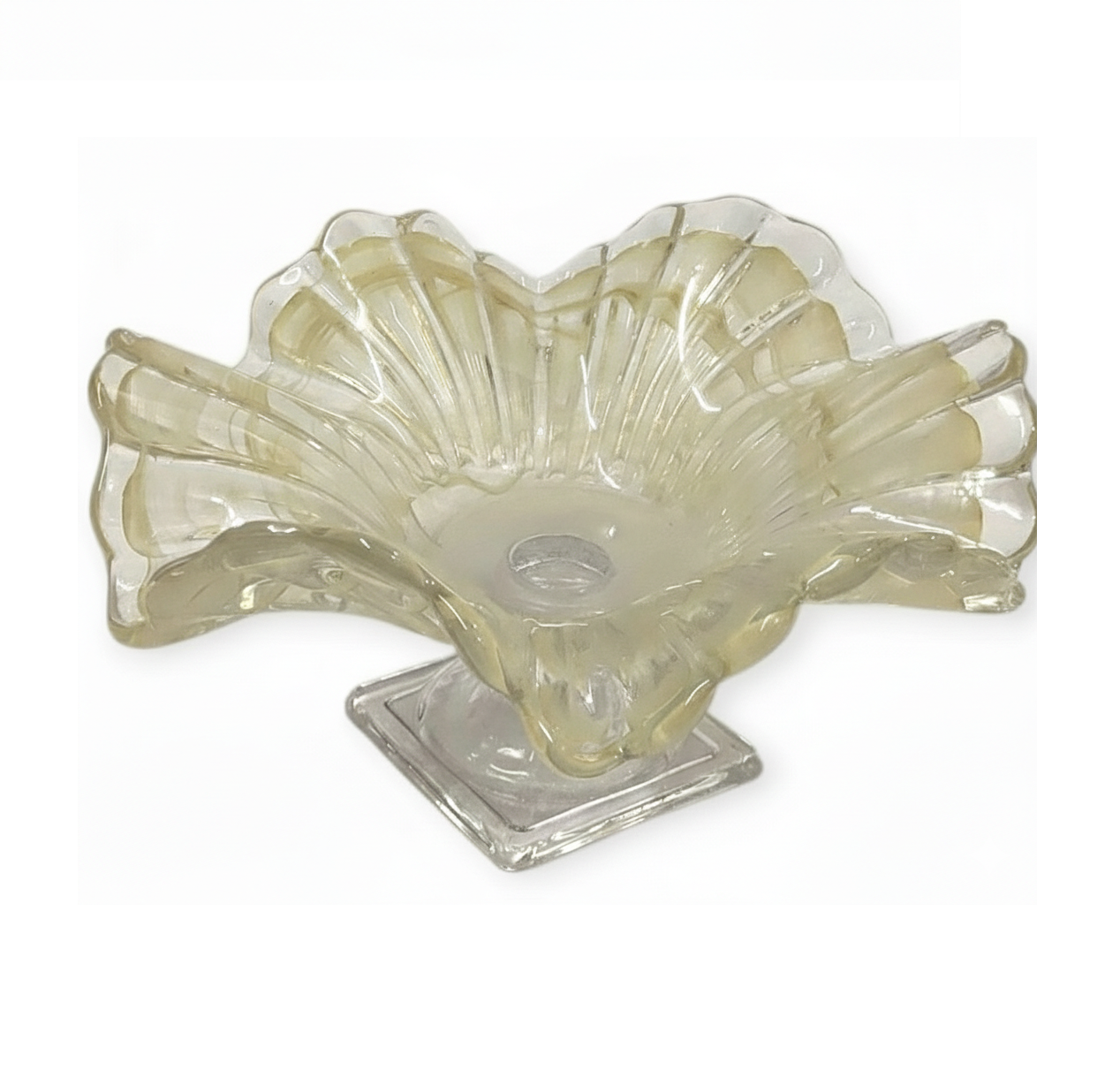 Decorative Glass Pedestal Jardineira - Image 2