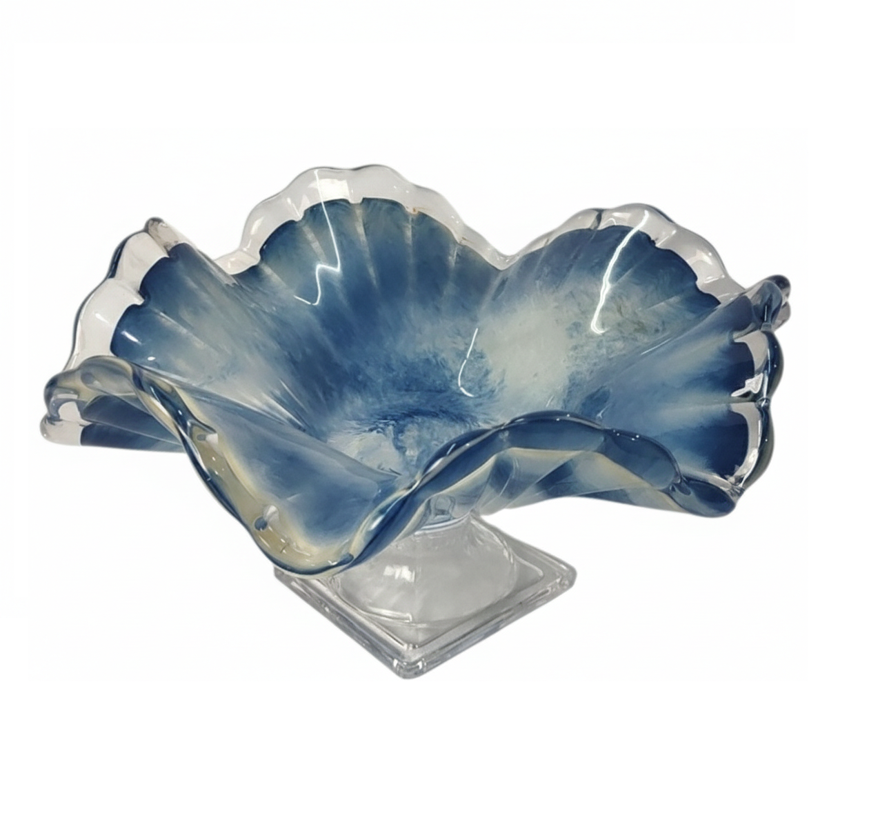 Decorative Glass Pedestal Jardineira